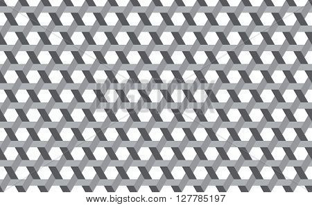 Seamless Isometric Abstract Pattern. Geometry Pattern. Seamless Background. Vector Stock.