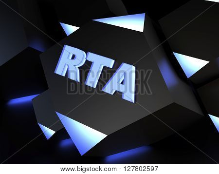 RTA - Real Time Advertising - computer generated image (3D render)