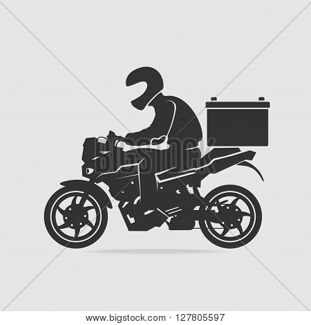 Bike food delivery vector eps 8 file format