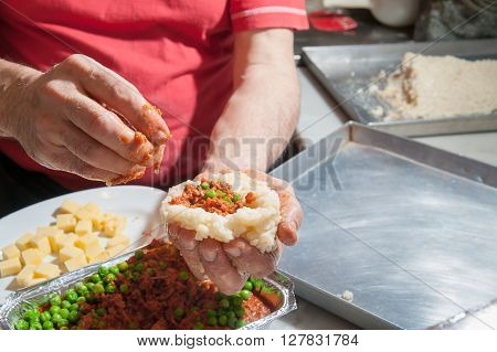 The Making Of Sicilian Arancini