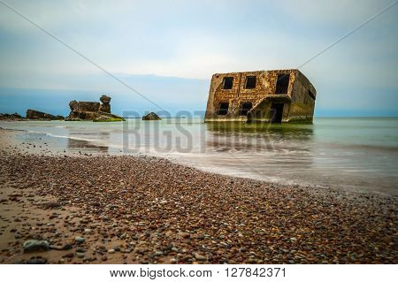 View On Abandoned Ussr Northern Fotress, Liepaja