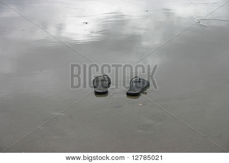 Sandals in the Sand