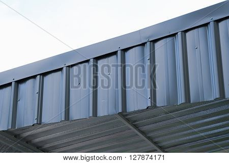 Roof Of Metal Sheet