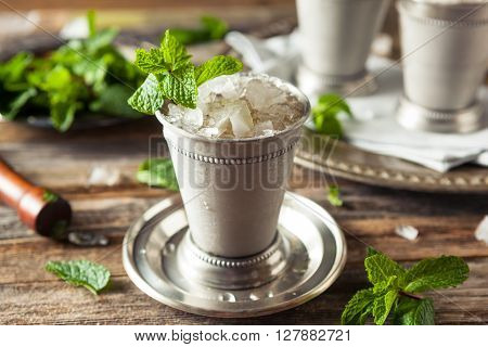 Cold Refreshing Classic Mint Julep