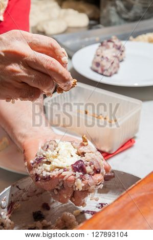 The Making Of Sicilian Arancini