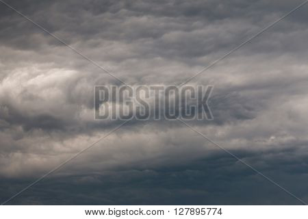 Abstract image of dark clouds before rain