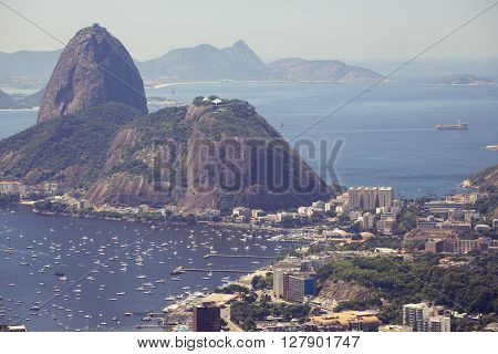 view of the Rio de Janeiro and Pao de Acucar