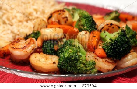 Camarón Stir Fry