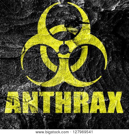 Anthrax virus concept background