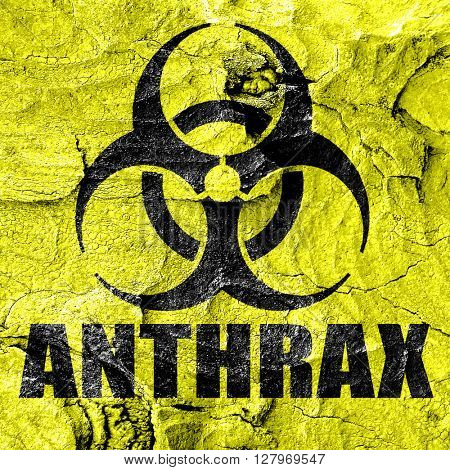 Anthrax virus concept background