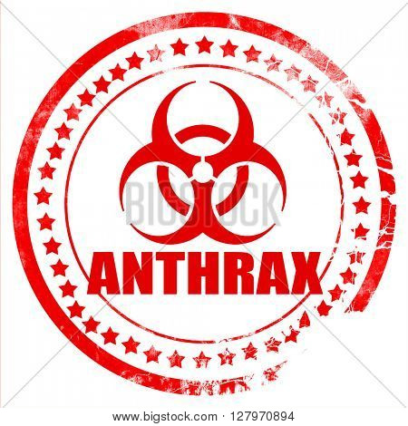 Anthrax virus concept background