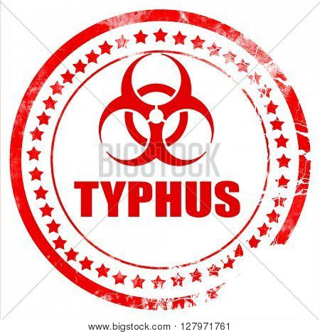 Typhus concept background