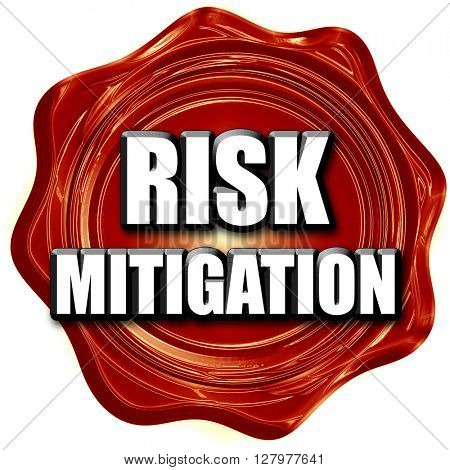Risk mitigation sign