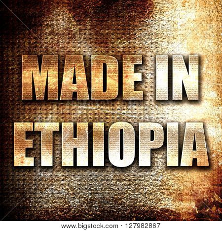 Made in ethiopia
