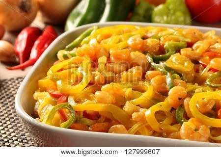 Traditional Brazilian Dish Called Moqueca De Peixe