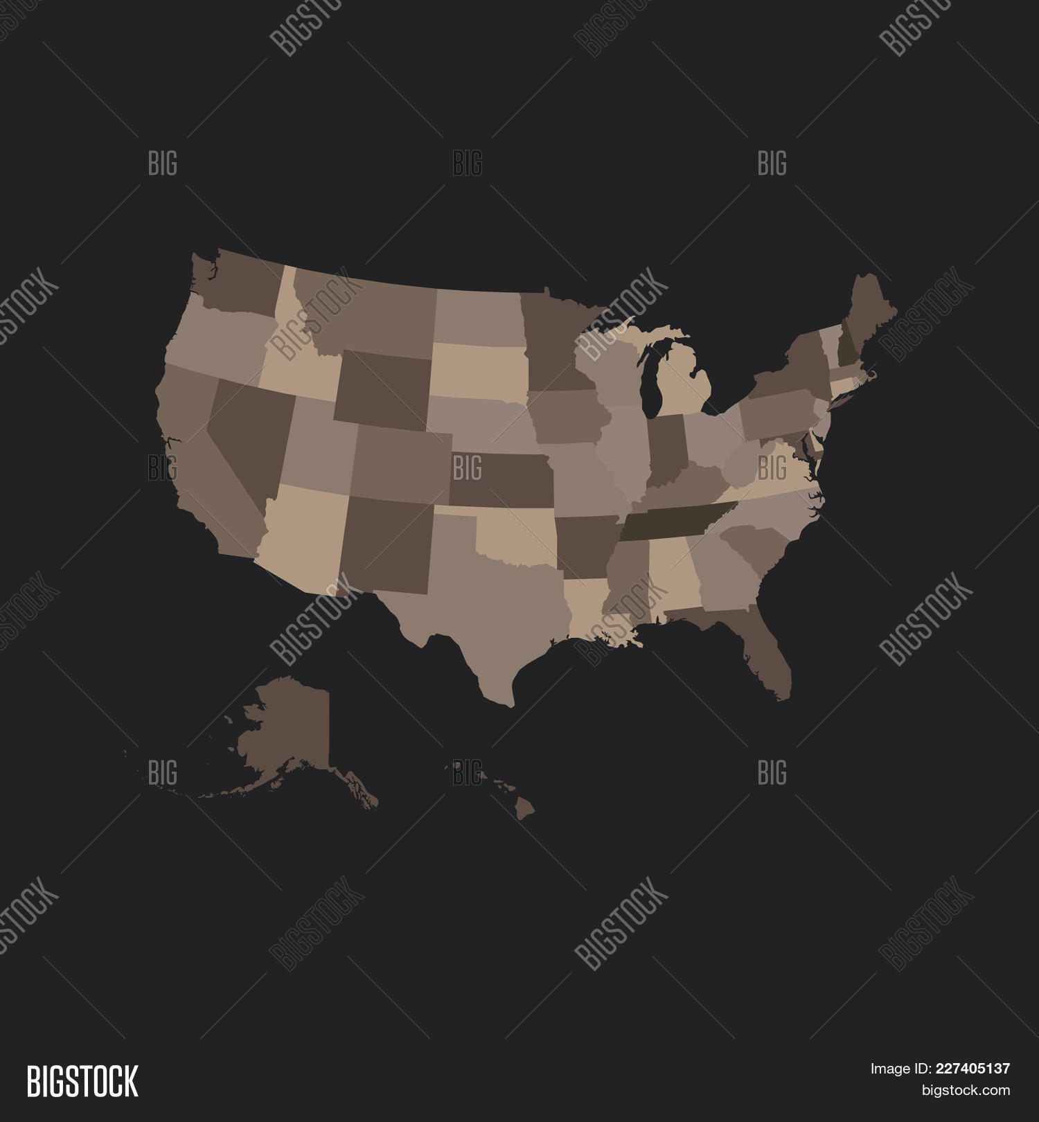 Outline Map United Vector & Photo (Free Trial) | Bigstock