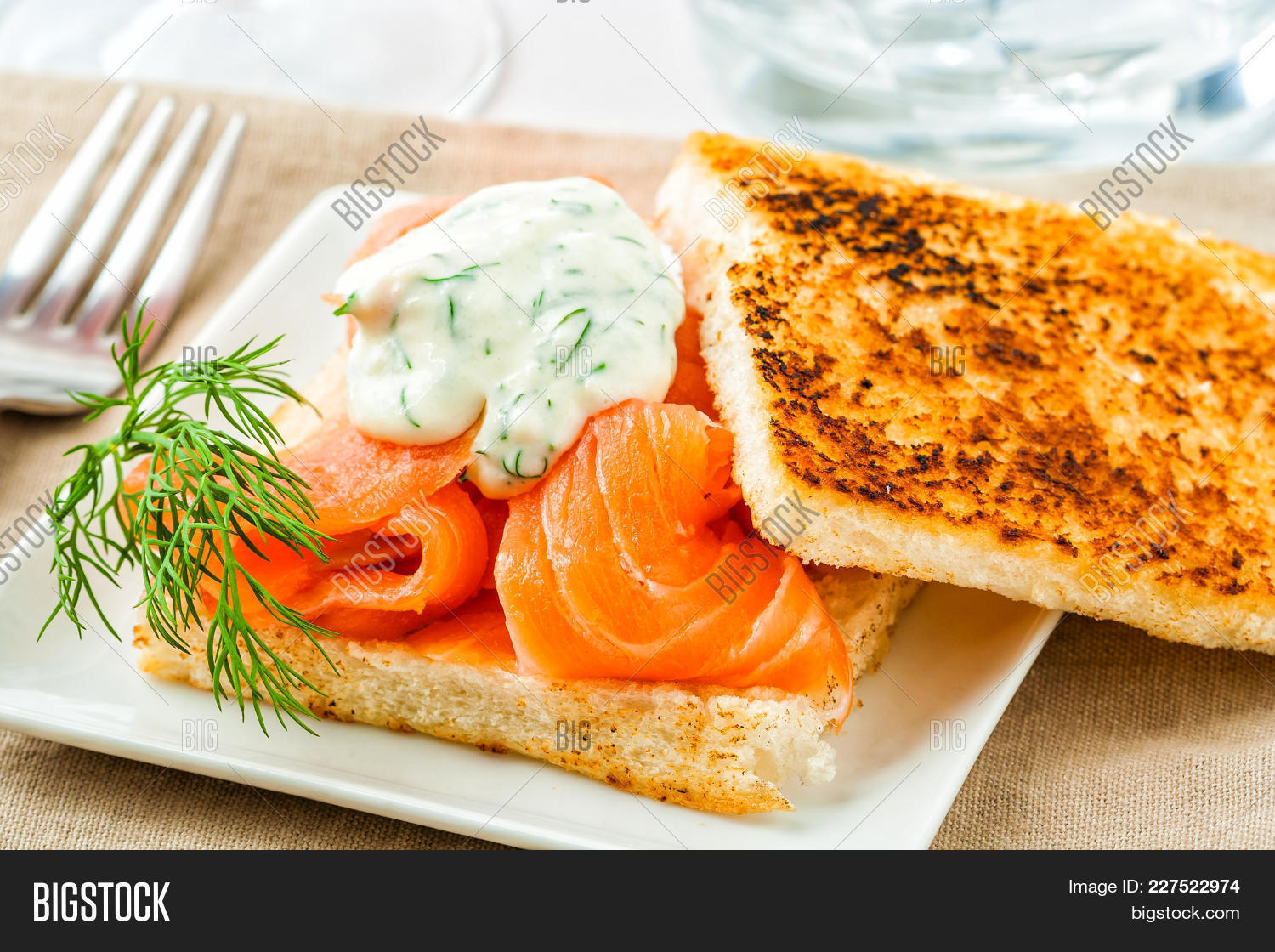 Gravad Lax Salmon Dill Image & Photo (Free Trial) Bigstock
