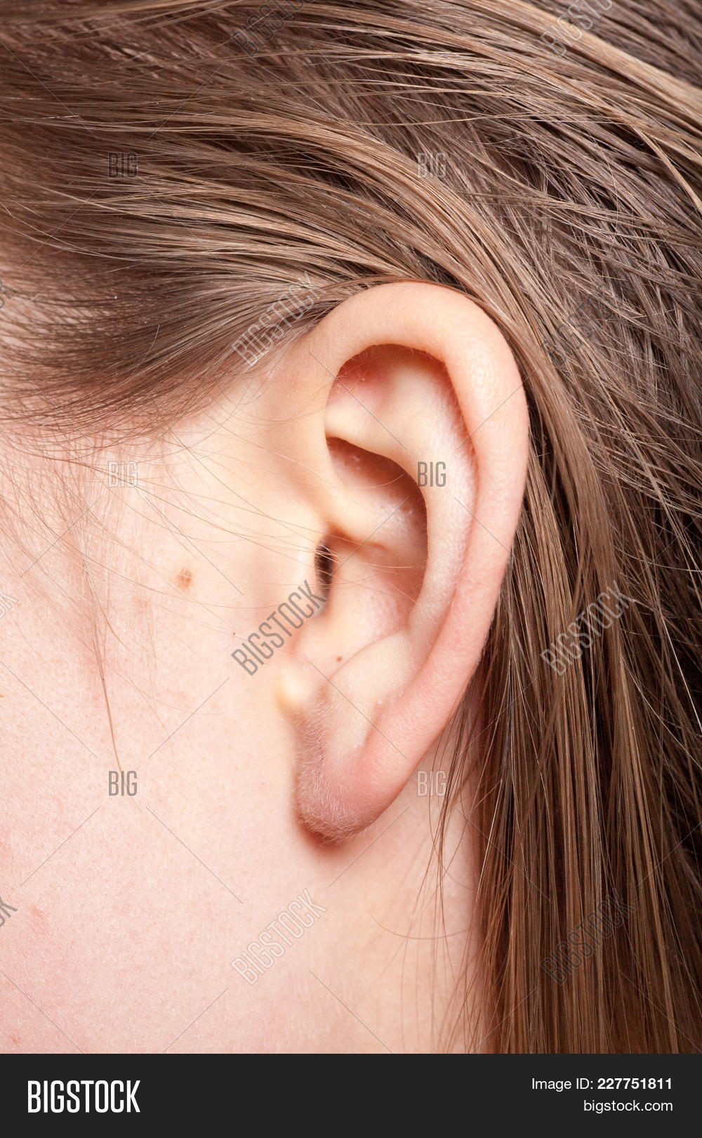 Ear Young Healthy Girl Image & Photo (Free Trial) Bigstock