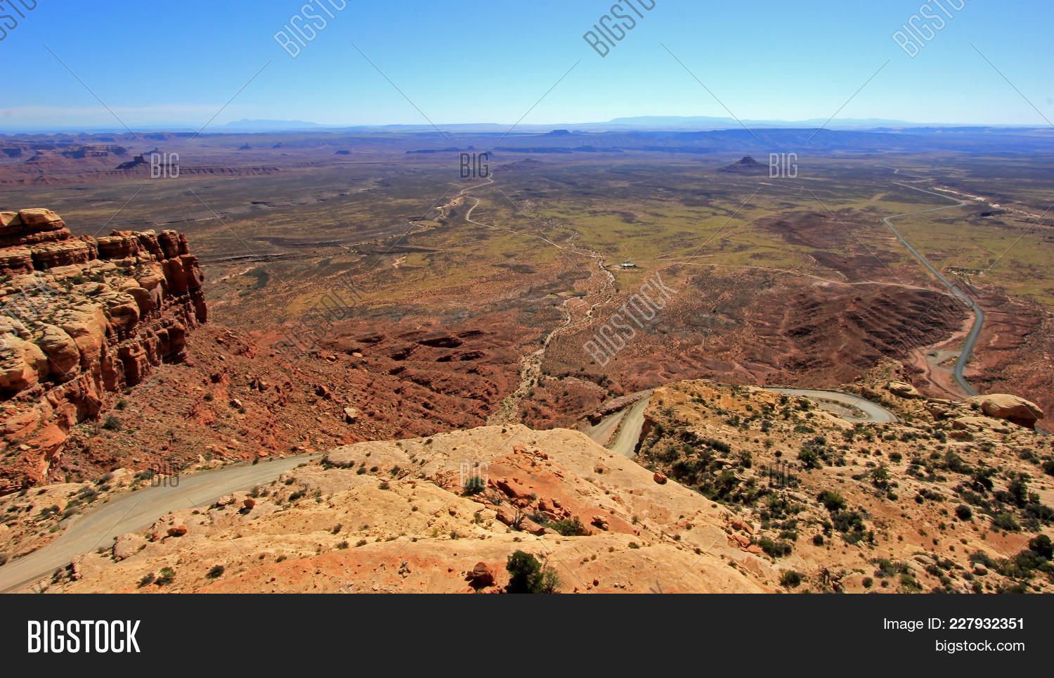 Moki Dugway Road Leads Image & Photo (Free Trial) Bigstock