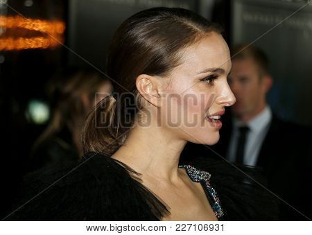 Natalie Portman at the Los Angeles premiere of 'Annihilation' held at the Regency Village Theater in Westwood, USA on February 13, 2018.