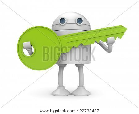 หุ่นยนต์กับคีย์