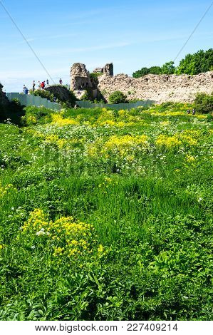 Ruins Of Koporye Fortress In Leningrad Region Near Saint-petersburg, Russia