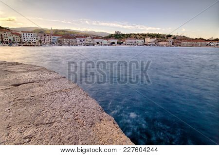 Panorama Of Senj - Istria - Croatia