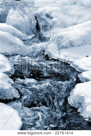 ครีกหนาวในอุทยานแห่งชาติ Sumava - สาธารณรัฐเช็ก