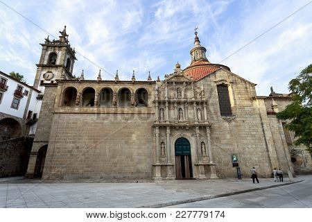 Amarante, Portugal - September 23, 2017: Built In The Sixteenth And Seventeenth Centuries Is The Ren