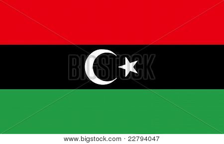 Nuova bandiera della Libia (2011)