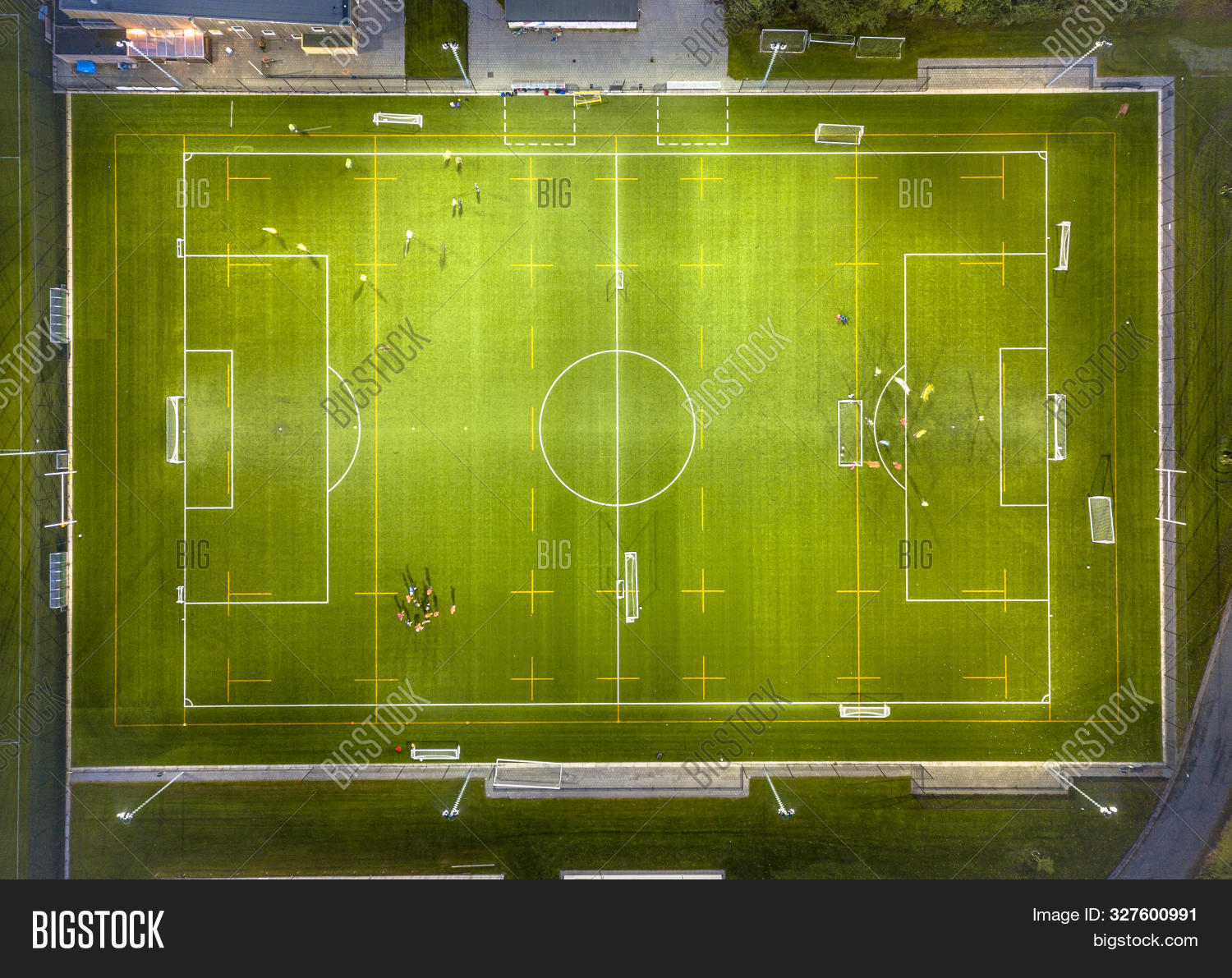 Aerial View Soccer Image & Photo (Free Trial) Bigstock