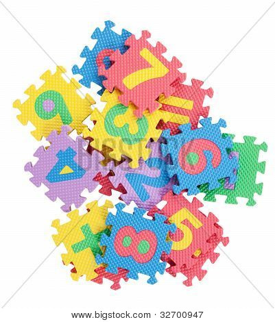 Puzzle eri luvut