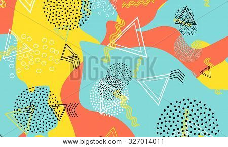 Halftone Red Wallpaper. Mustard Vector Design. Aqua Simple Drawing. Kinder Print. Baby Blue Minimal 