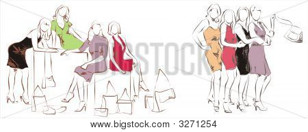 Womans i butikker