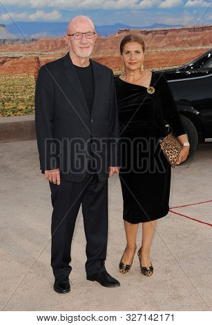 Jonathan Banks and Gennera Banks at the Los Angeles premiere of Netflix's 'El Camino: A Breaking Bad Movie' held at the Regency Village Theatre in Westwood, USA on October 7, 2019.