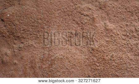 Maijishan Cave-temple Complex Wall Texture In Tianshui City, Gansu Province China. A Mountain With R