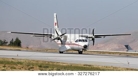 Airplane In Konya Airport