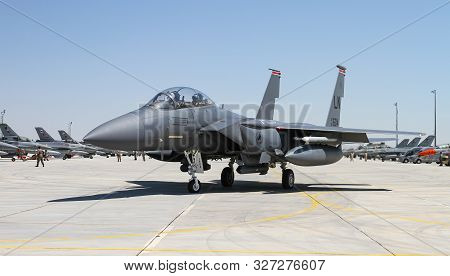 Fighter Aircraft Taxi In Konya Airport