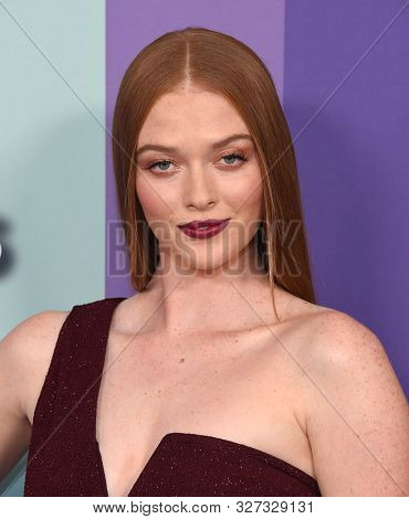 LOS ANGELES - OCT 10:  Larsen Thompson arrives for the amFAR Gala Los Angeles 2019 on October 10, 2019 in Hollywood, CA                