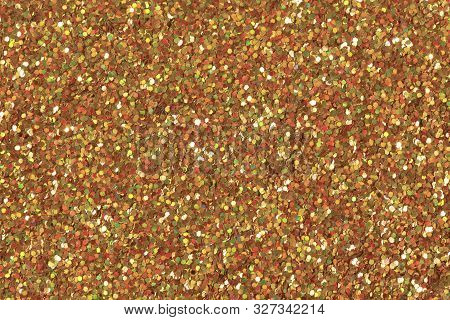 Glitter Makeup Powder Texture. Low Contrast Photo.