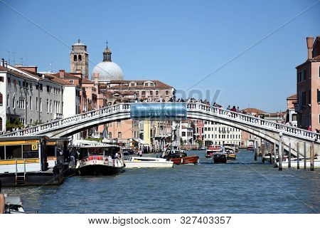 Cityscape Pictures Of The Romantic, Beautiful, Lovely And Historical Venice In Italy