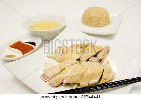 Hainan kuře rýže
