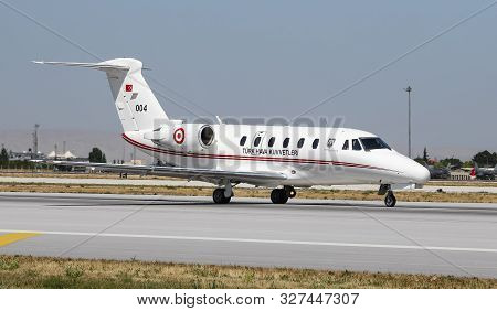 Airplane In Konya Airport