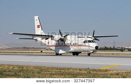 Airplane In Konya Airport