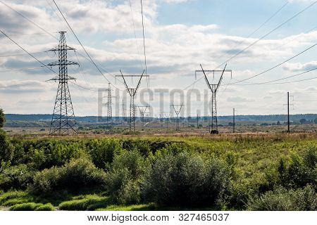 Power Line High-voltage, Electrification Of Remote Areas