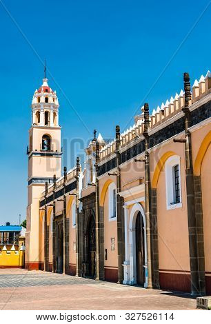 Capilla Real De Naturales At San Gabriel Franciscan Convent In Cholula, Mexico