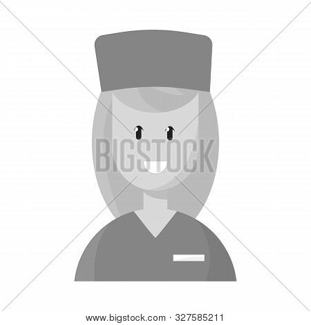 Vector Illustration Of Doctor And Paramedic Icon. Set Of Doctor And Woman Stock Vector Illustration.