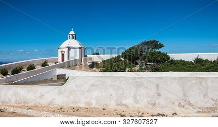 Architectural Detail Of The Cape Espichel Sanctuary