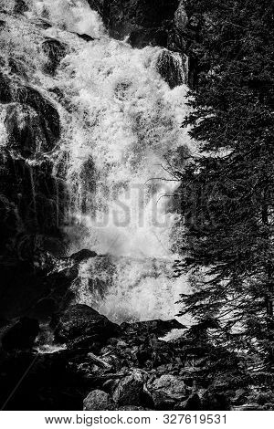 Waterfall By Jenny Lake