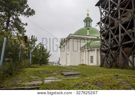 Russia,vologda Region,kirillov District, The Village Of Goritsy, - 2 October 2019, Goritsky Convent